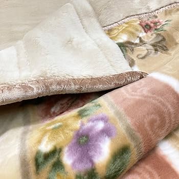 Amazon｜毛布 ニッケ 日本製 アクリル 2枚合せ ダブル 抗菌加工