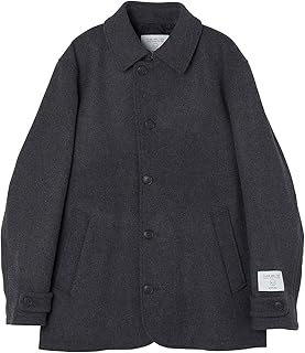 [シップス エニィ] PURE WOOL MELTON シングル Pコート 25AW◆