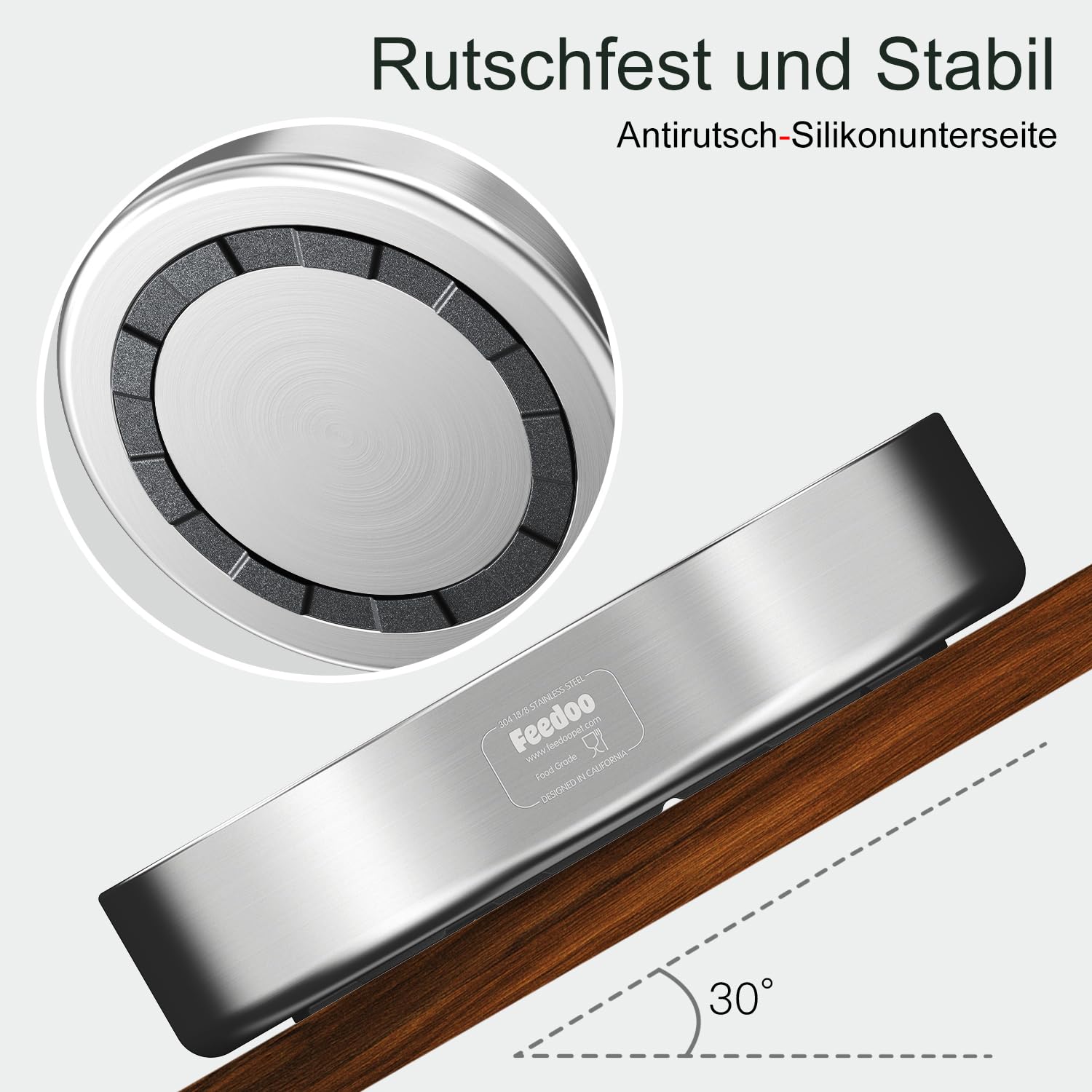 Anti Schling Napf Hund,Doppelwandig Lebensmittelechtes Edelstahl Hundenapf mit Rutschfester Silikonbasis,Labyrinth Antischlingnapf Hunde,für Kleine und Mittelgroße Hunde Katzen,480 ml