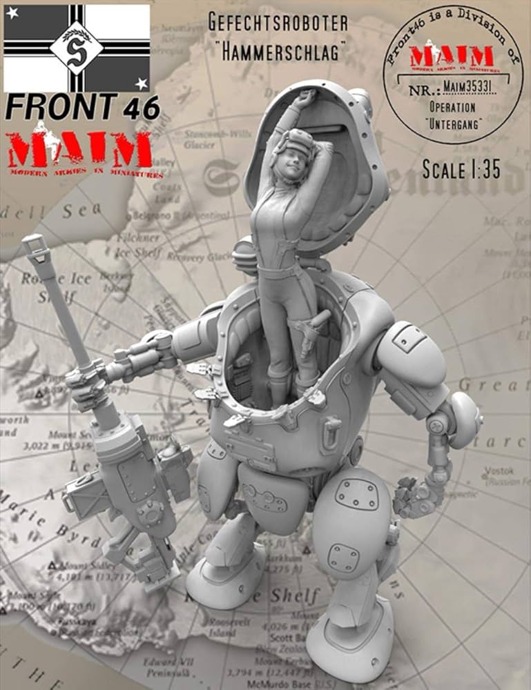 未使用　トイズワークス　1/35　アイアンジャイアント　レジンキャストキット 未使用 トイズワークス 1/35 アイアンジャイアント レジン