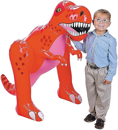 Dinosaurio enorme e inflable de vinilo 4 pulgadas de Fun Express