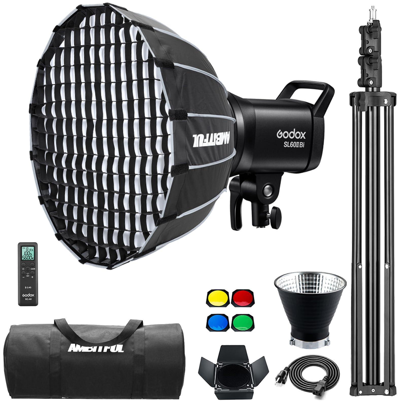 Amazon.com : Godox SL60IIBI SL60II-BI LED Video Lights,CRI96+