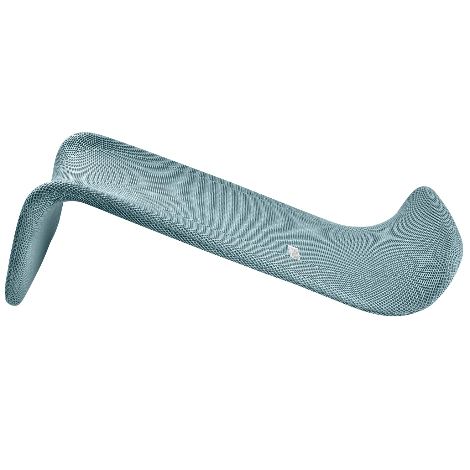BÉABA Sdraietta da Bagno Neonato Ergonomica – Primo Utilizzo, Antiscivolo, Tessuto Mesh ad Asciugatura Rapida, Facile da Lavare, Comfort e Sicurezza – Blu Baltico