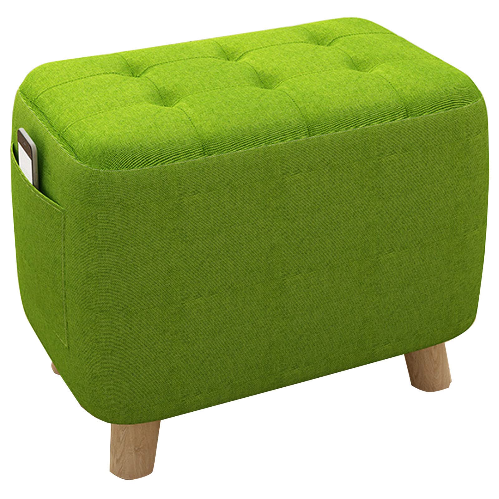 Repose-pieds ottoman pour optimiser le rangement du salon ou de l'entrée