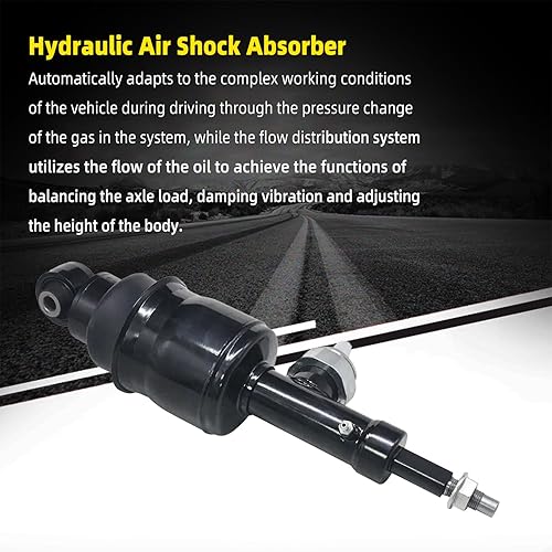 Miniatura 4 de 2 amortiguadores de aire hidráulico trasero compatibles con Infiniti QX56 2011-2013, compatible con Infiniti QX80 2014-2023,56211-1LA4A,