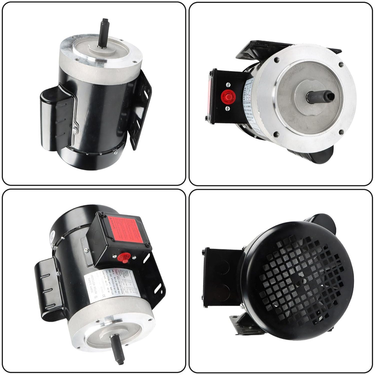 GXYWADY 1/2 HP Universal Air Compressor Motor 56C Frame 1725RPM Single Phase TEFC 60HZ