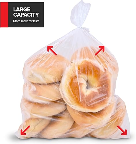 Miniatura 9 de Bolsas de sándwich transparentes con parte superior plegable, 800 unidades, bolsas de plástico desechables a granel con diseño plegable y cierre