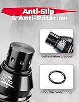 Vista 2 de KEMIMOTO Base de montaje de resorte de luces látigos, base de resorte de liberación rápida para UTV, ATV, barco, todoterreno, lado a lado