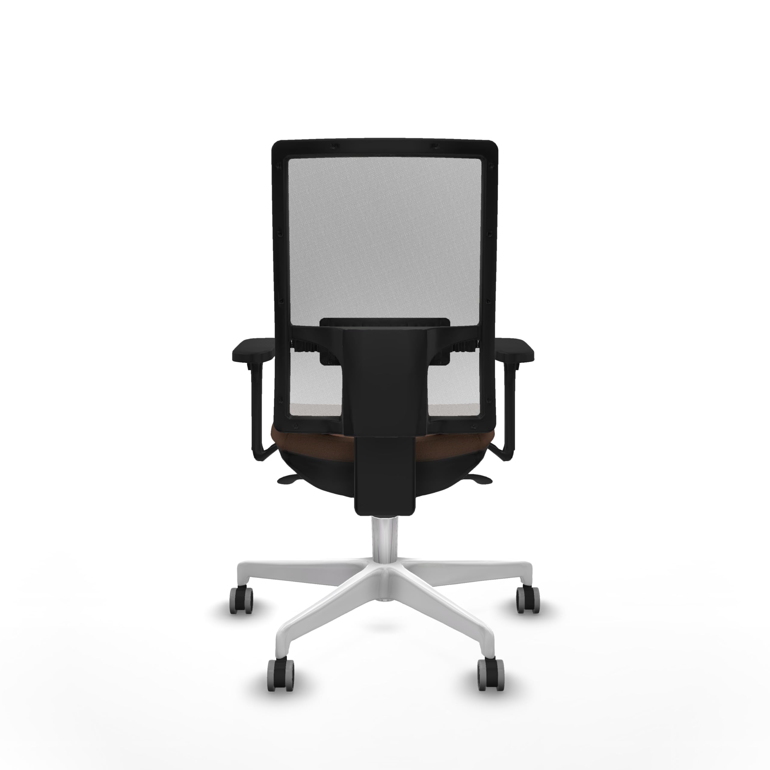 Piqueras y Crespo - Silla de Escritorio Acolchada Hornas con Brazos 3D, Mecanismo sincro 5 Posiciones, Respaldo Regulable y Apoyo Lumbar 1D, Ideal para Oficina.