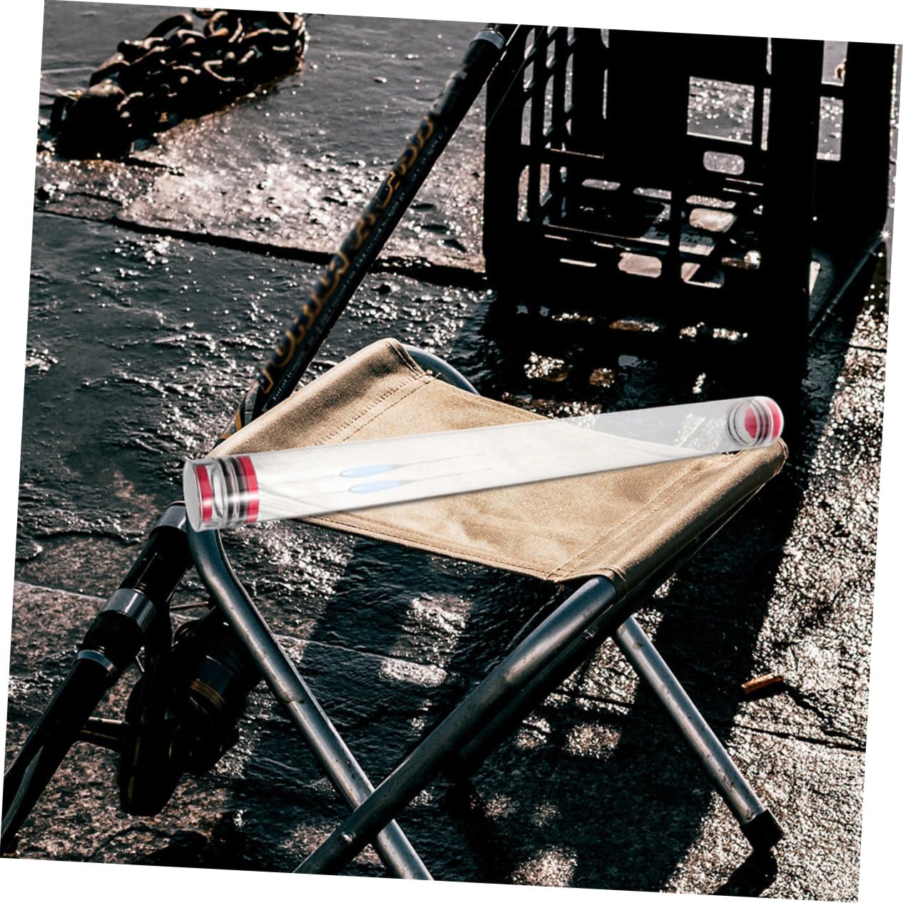 NULYLU 1 Set Large Fish Floats Tube Fishing Floating Tube Storage for Fishing Containers