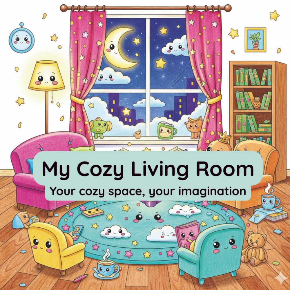 My Cozy Living Room: Your cozy space, your imagination