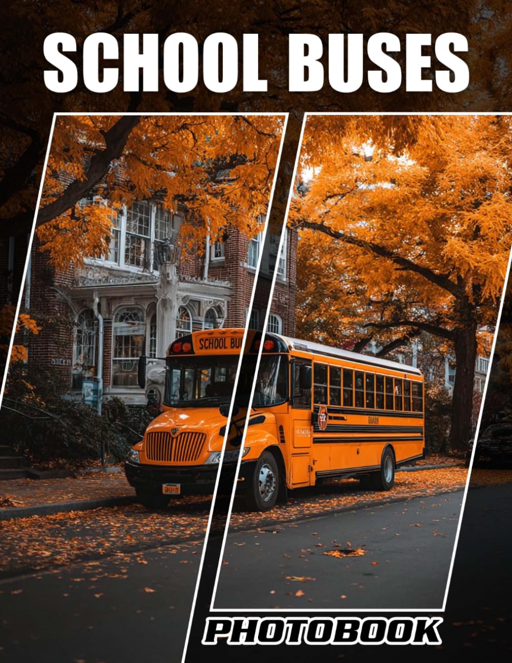 School Buses Photobook: Picture Book Of School Bus Vehicle Images For Nostalgia And Everyday Elementary School Memories