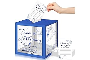 50PCS Greenery Share a Memory Cards, Graduation Memory Box for Life Collections