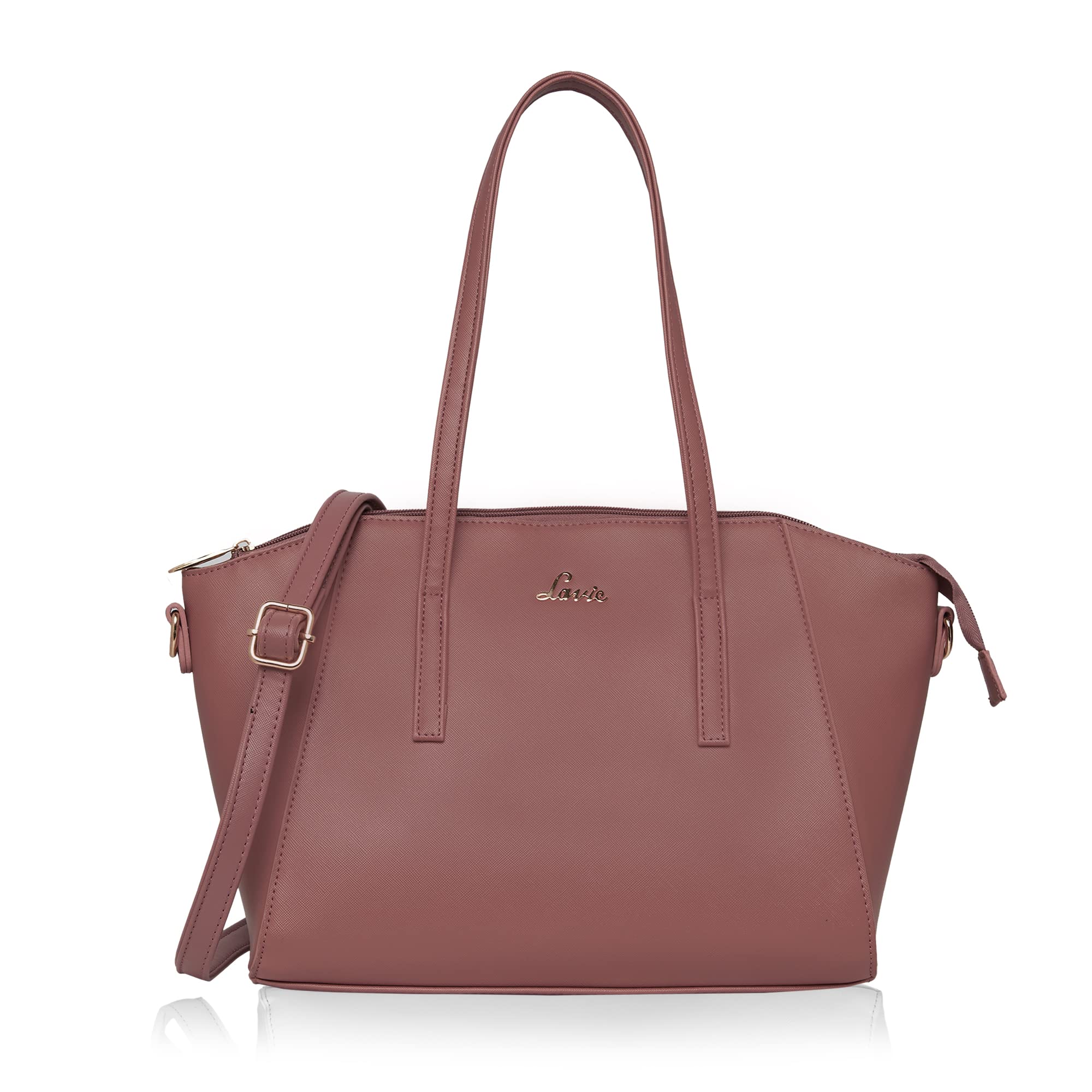 Lavie Womens Pamukkale Medium Satchel Bag Plum Ladies Purse Handbag (B09TTD5WWB) Amazon Price History, Amazon Price Tracker