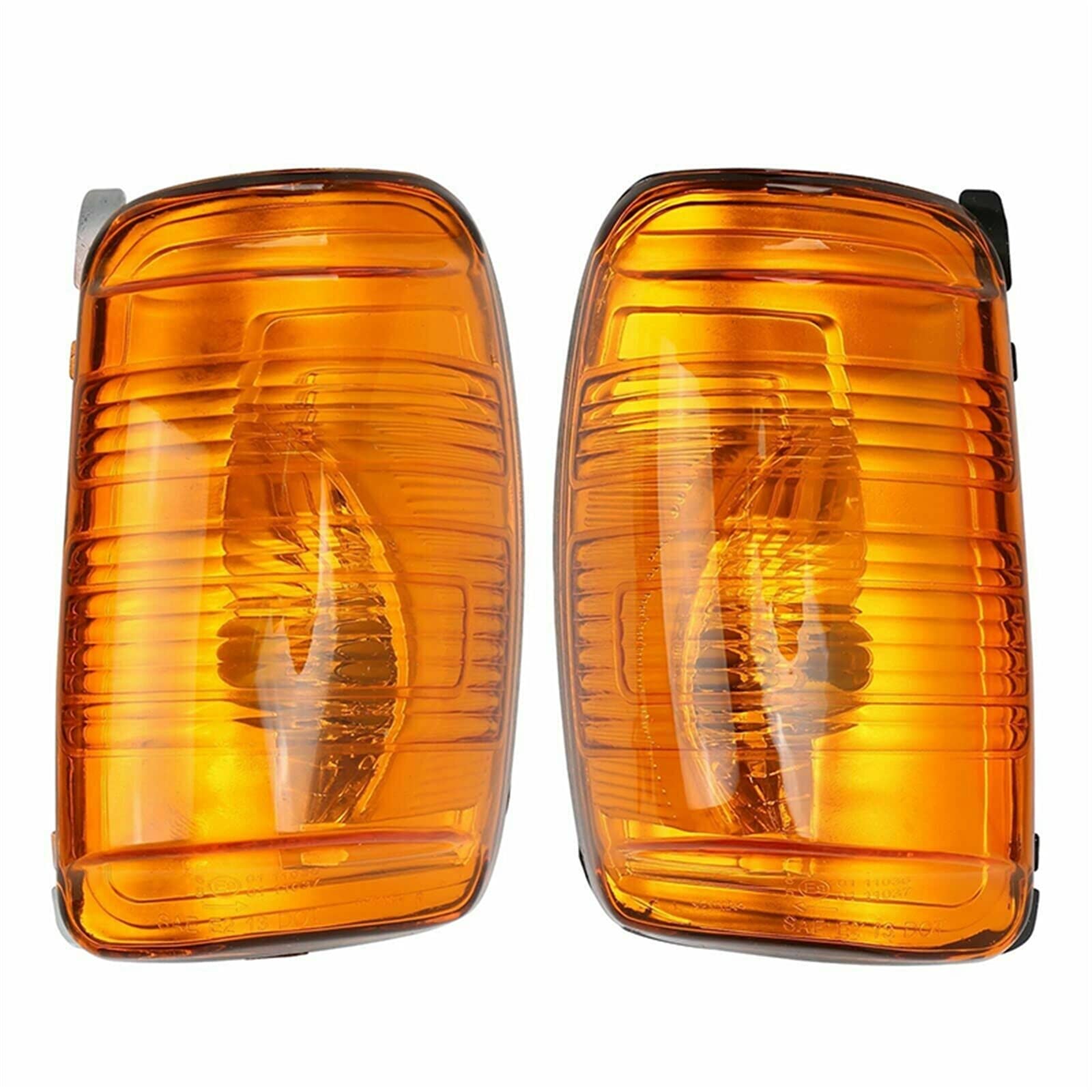 Coque clignotant Ford Transit MK8 transparente plastique haute résistance - 8
