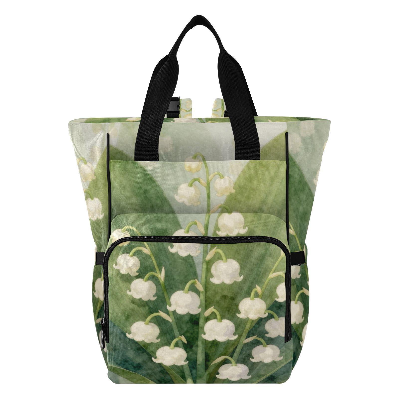 Zaino da viaggio per neonata/ragazzo Lily of the Valley Acquerello