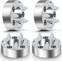 Vista 10 de ECCPP Espaciadores de rueda de 5 lengüetas de 1 pulgada (0.984 in) de 5 x 4.75 a 5 x 4.75 pulgadas, se adapta a Chevrolet Corvette 1984-2019