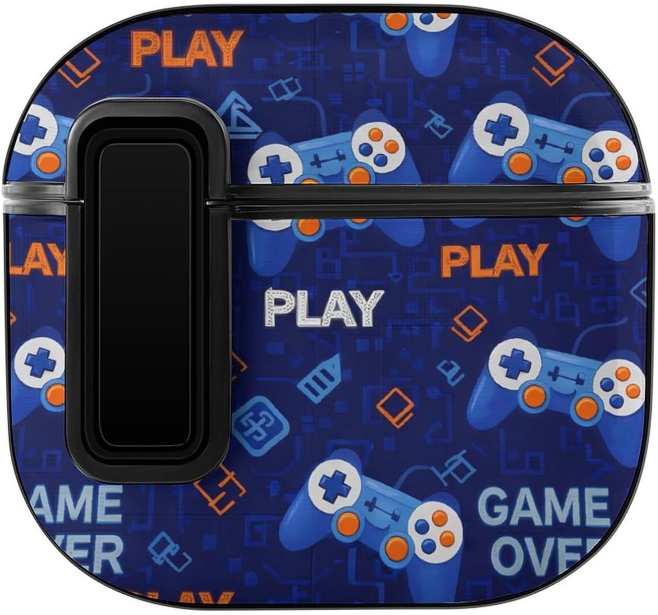 Video Games Weapon Gamers Game Over Play Compatible with Airpods 4 Case Shockproof Bluetooth Earphone Protective Cover