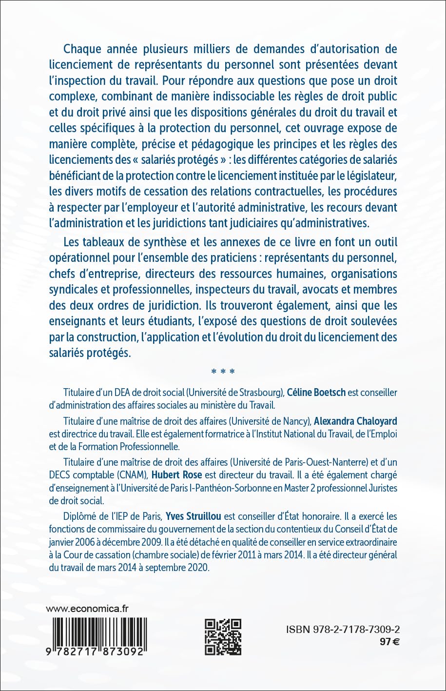 Droit du licenciement des salariés protégés