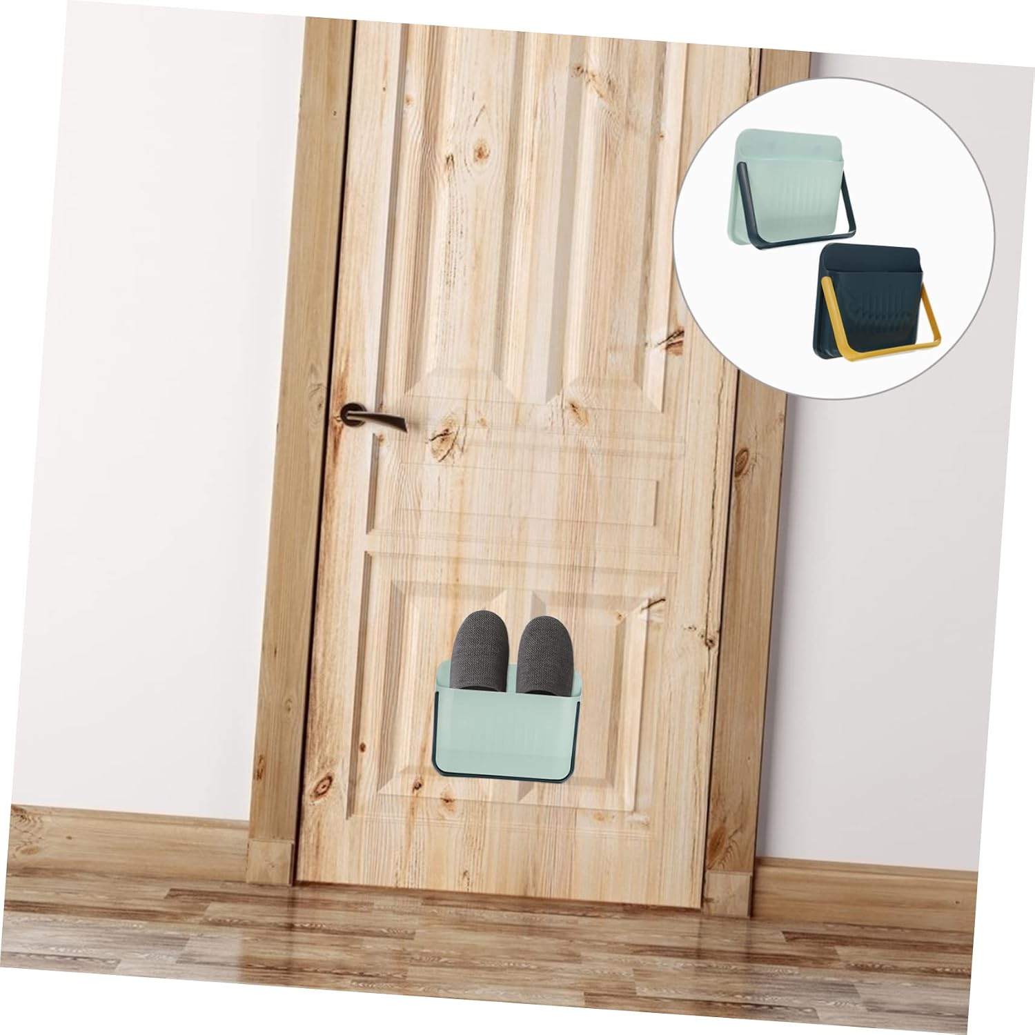 Easy Install Sticky Shoe Rack Pp Material over The Door Organizer Shoe Protector Rack