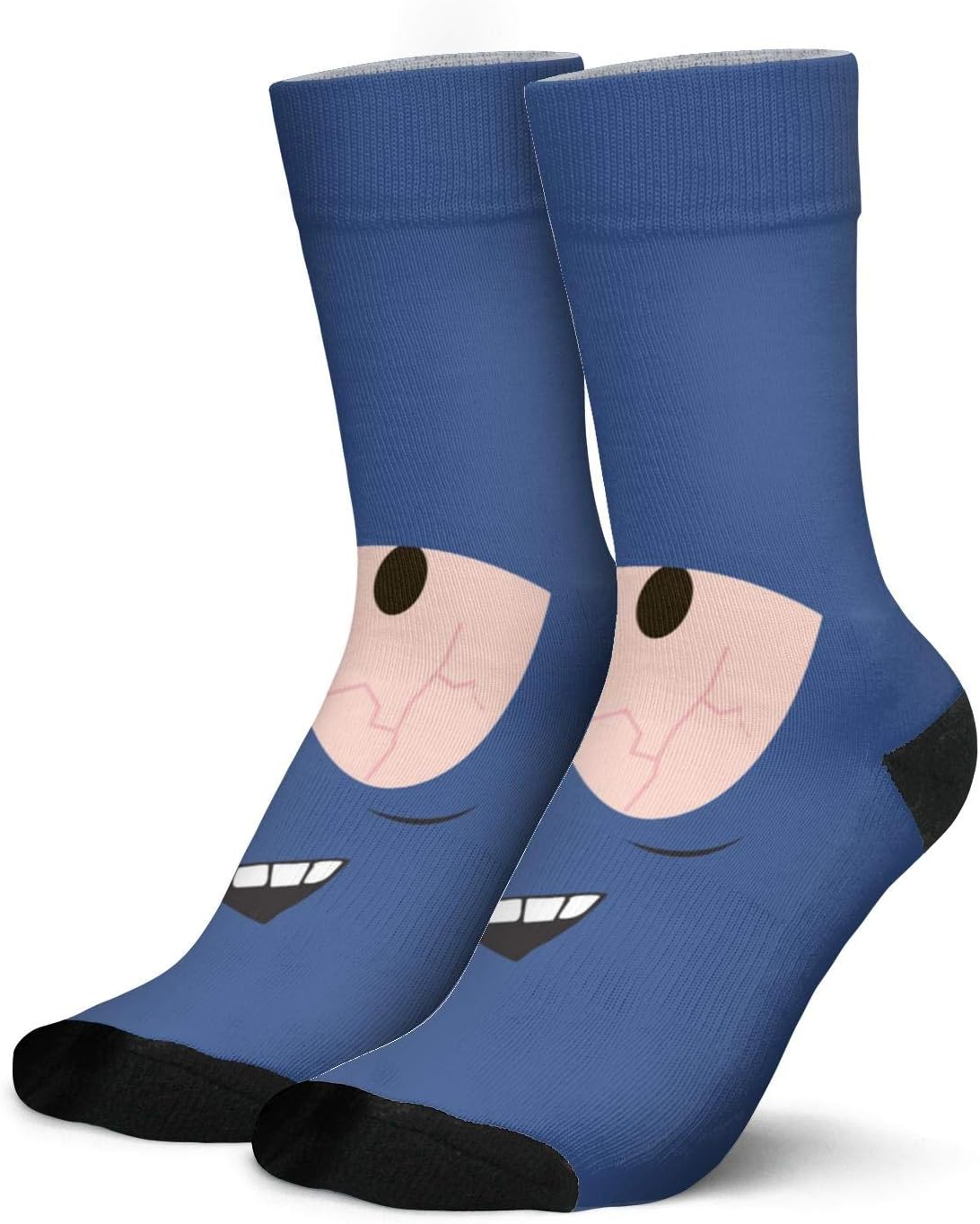 Men High Cut Crew Socks Stan-Marsh-Roman-Catholic-Colorado-Park-Green- Cotton Socks