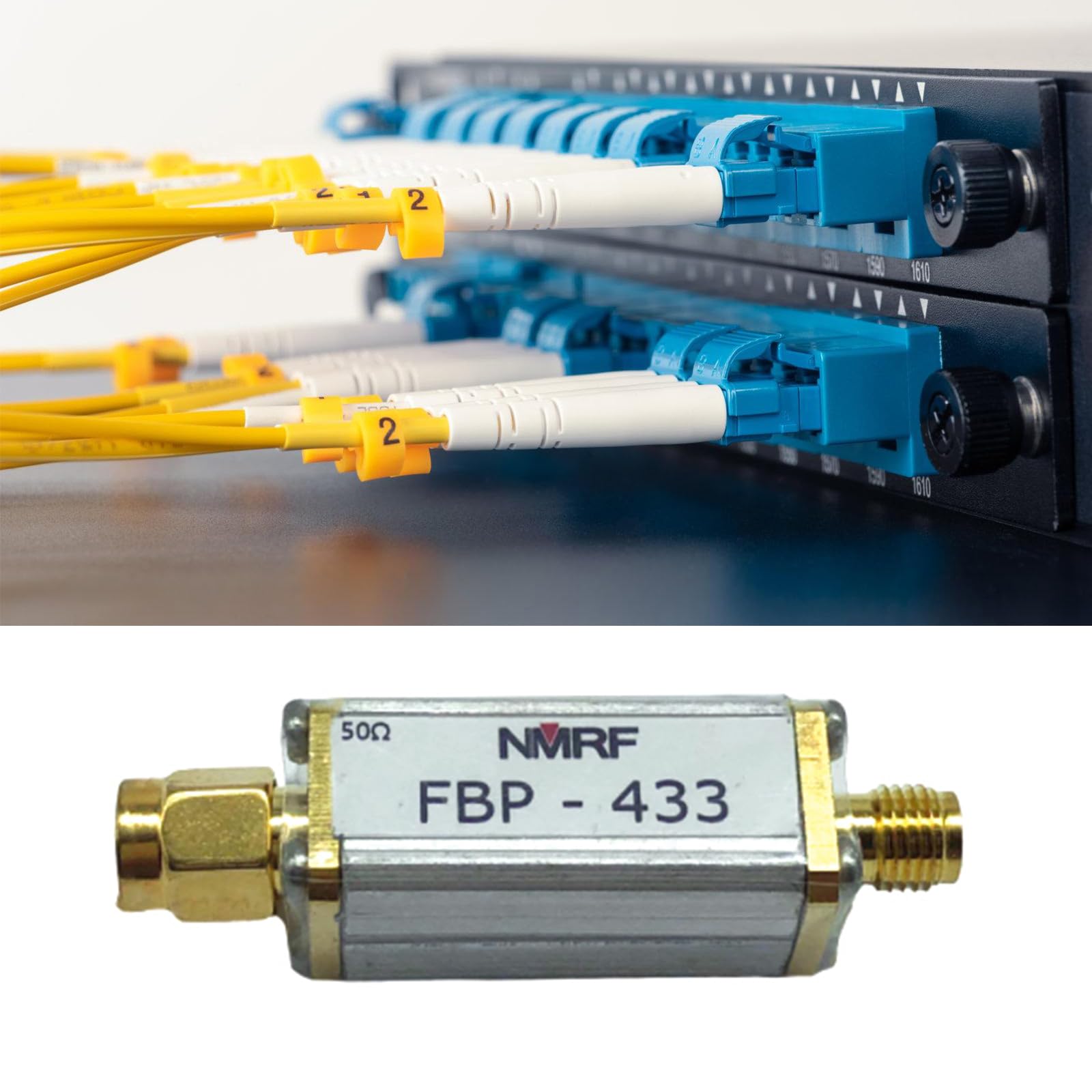 FBP-144 - Filtro de paso de banda de 144 MHz, 2 m, excelente selectividad y 50 ohmios para una recepción eficiente