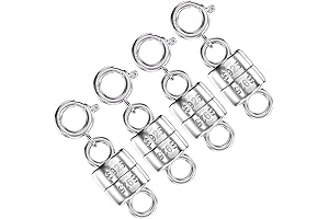 925 Sterling Silver Magnetic Clasps for Jewelry - Enhance Your Designs Instantly!