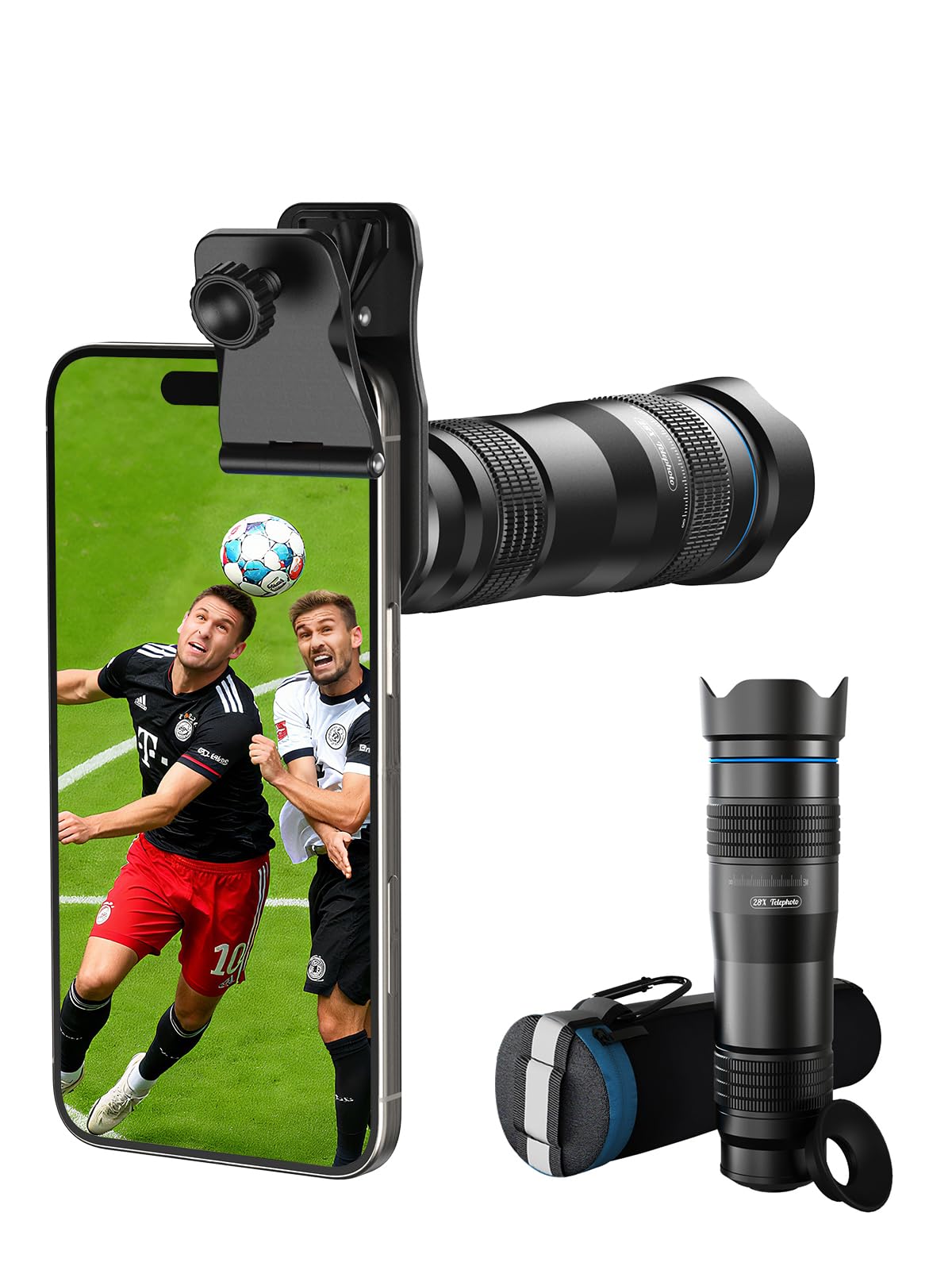 Amazon.com: MIAO LAB 28X HD Telephoto Lens for iPhone/Samsung