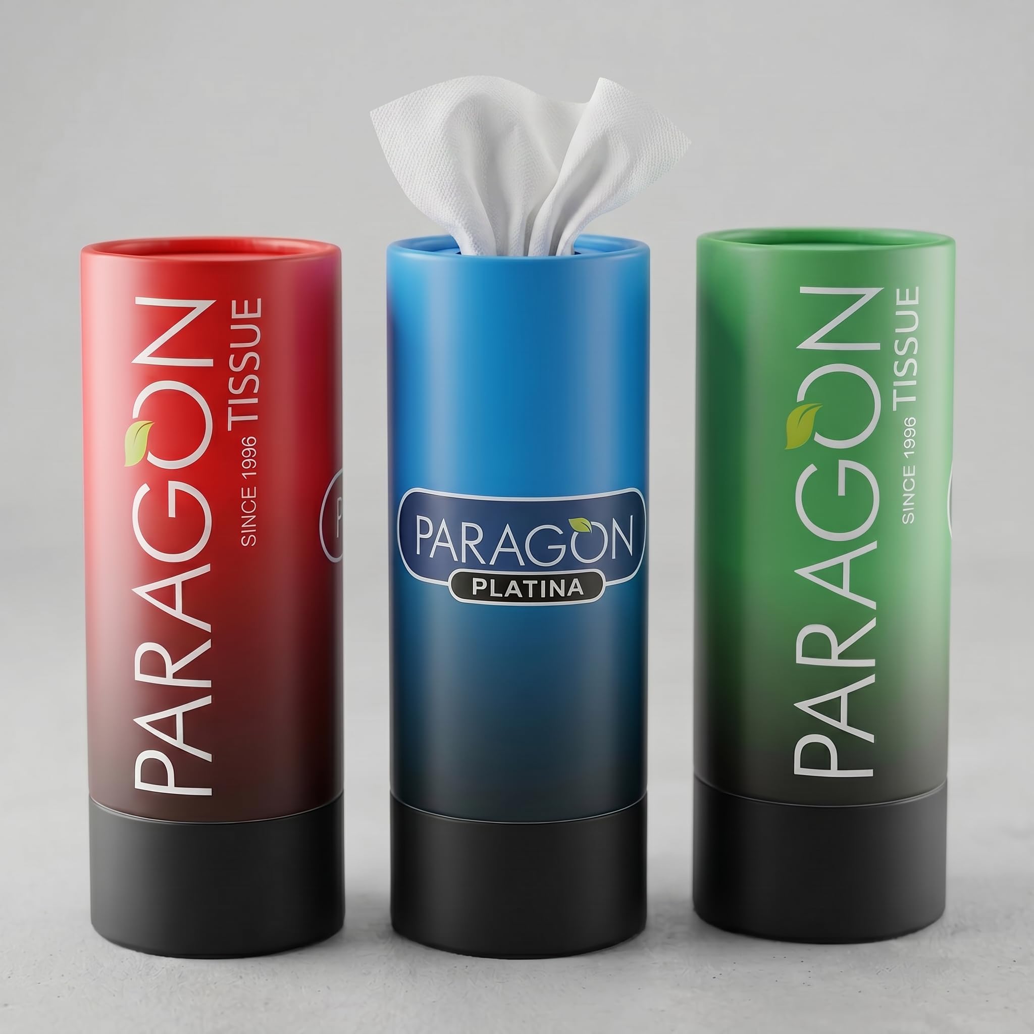 Paragon Platina Round Car Tissue Box, Fits in All Type of Car Cup Holder, Pack of 3 with 3 Free Refills, 2 Ply, 70 Pulls Each, Easily Accessible Cylindrical Design-image-40