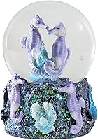 Vista 27 de Globo de agua - Peces de arrecife de Deluxebase. Globo de nieve con pez payaso o figurita de Tang azul. Globo de cristal con purpurina con figurita