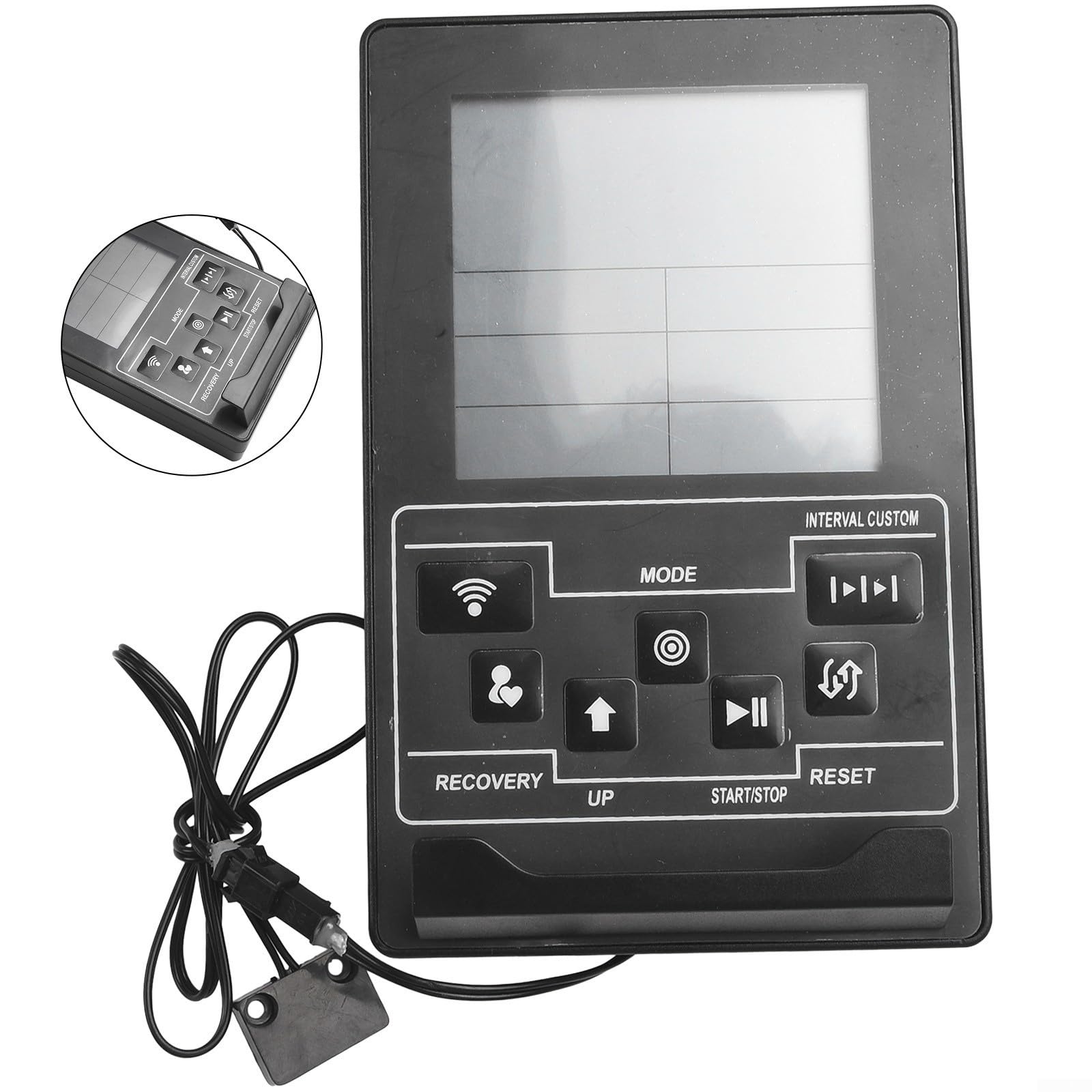 SPORTARC Vogatore Contatore Elettronico Magnetoresistivo Vogatore Monitor Schermo TEMPO, DIST, CAL, SPM, STROKES, PULSE