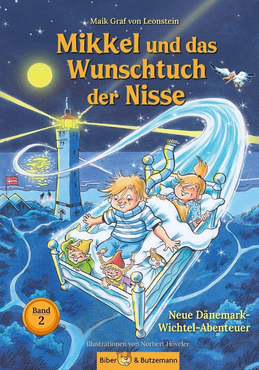 Mikkel und das Wunschtuch der Nisse - Neue Dänemark-Wichtel-Abenteuer: Märchenhaftes Ferienabenteuer Dänemark für Kinder - Band 2 (Mikkel: Wichtel-Abenteuer)