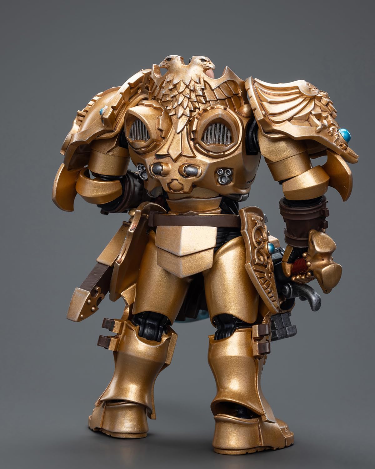 Pipigirl Genuine License 1/18 Soldier, 4inch Army Military Extreme Warrior Models Action Figures Kits (Adeptus Custodes Custodian Guard with Sentinel Blade)