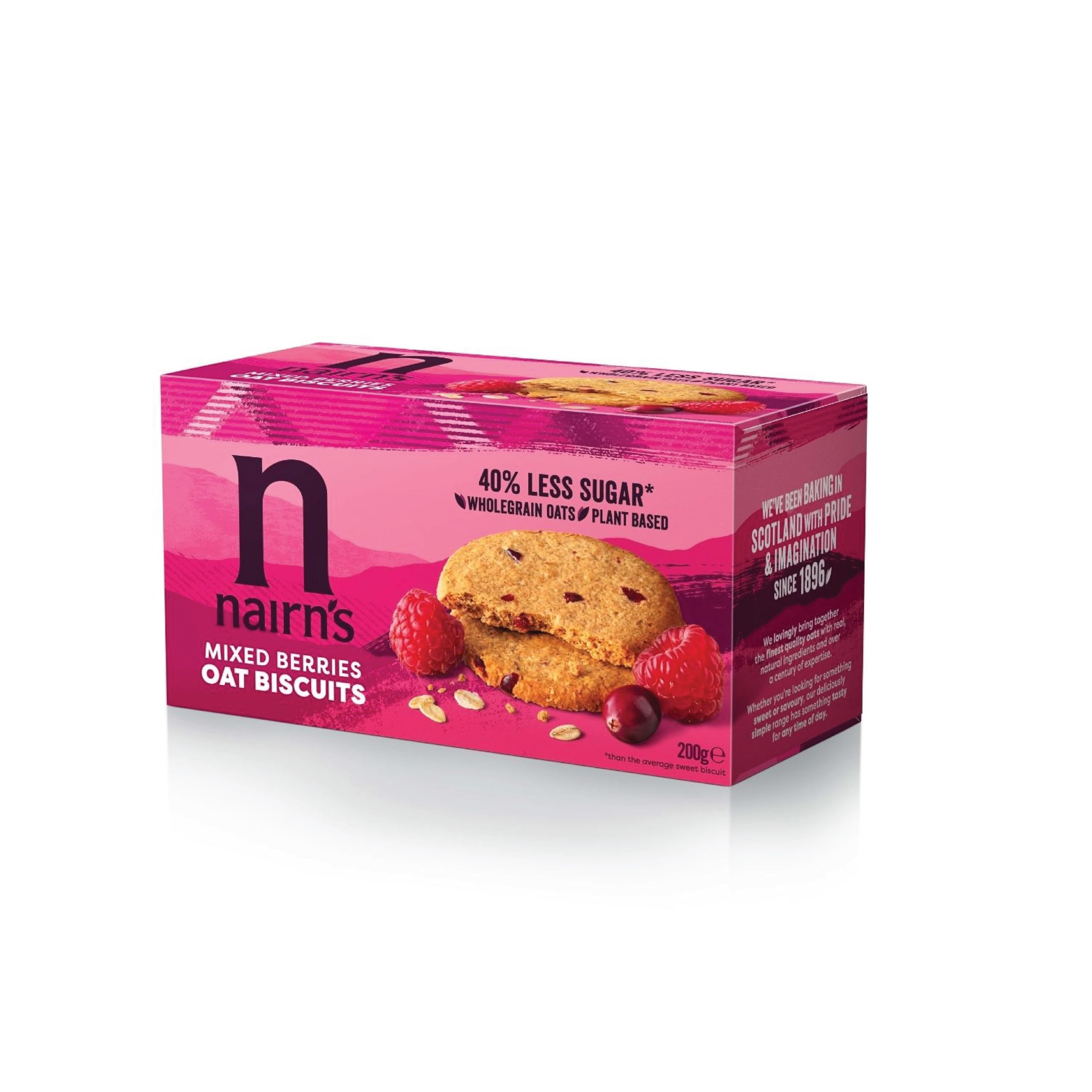 Nairn's Mixed Berries Oat Biscuits 200g