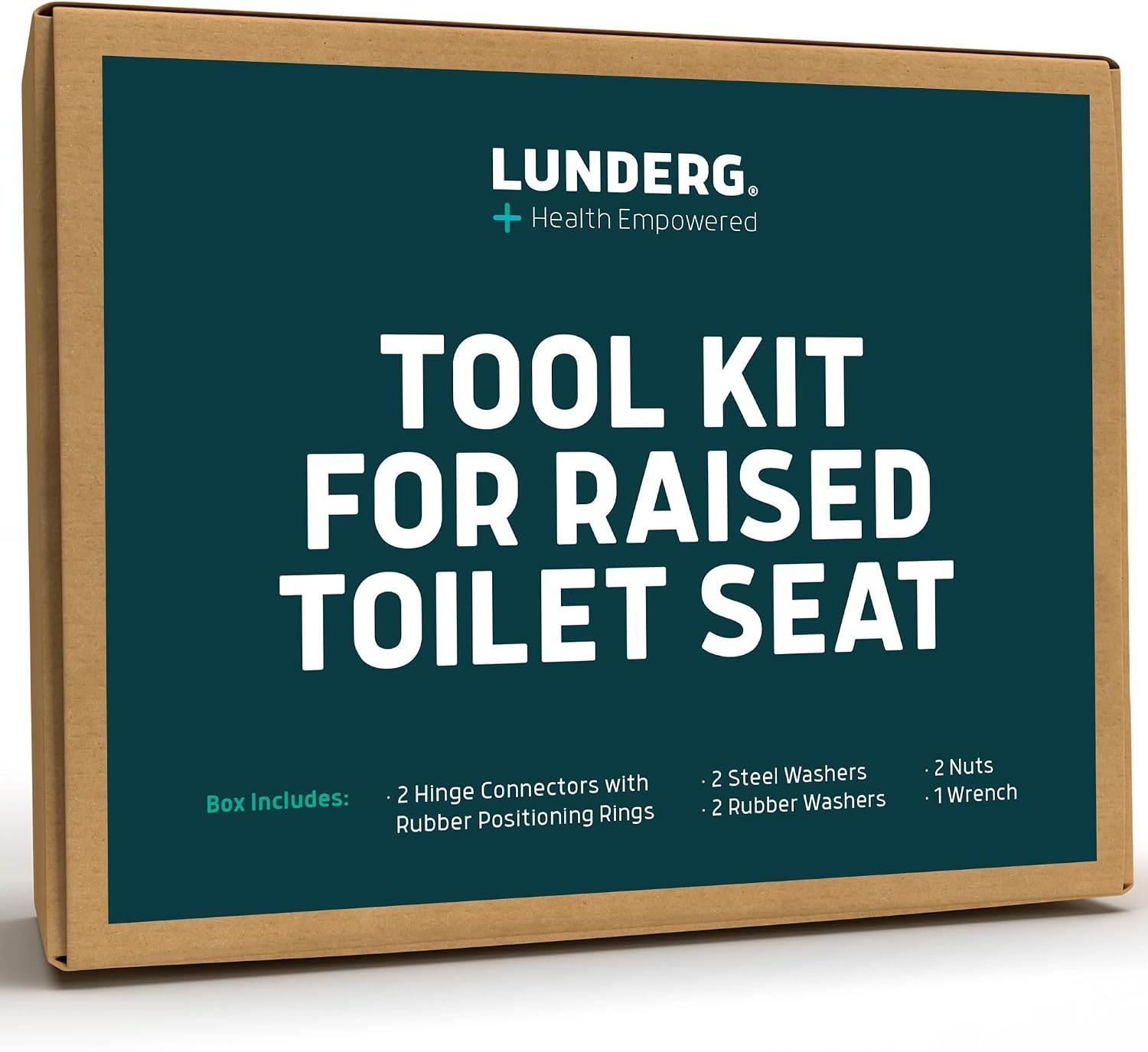 Toolkit para Asiento Elevado de Inodoro Lunderg miniatura 1