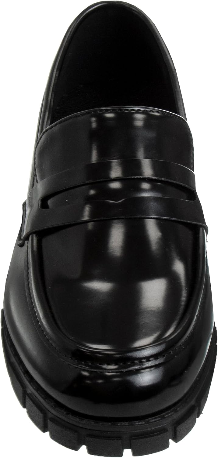 French Toast Girls Chunky Platform Loafers Faux Leather Slip On Dress School Shoes for Girl Sizes 10 Toddler 11-13 Little Kid 1-4 Big Kid
