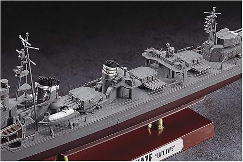 Miniatura 3 de Hasegawa HAZ29 1350 Escala IJN Destructor Shimakaze Tipo tardío Modelo de plástico