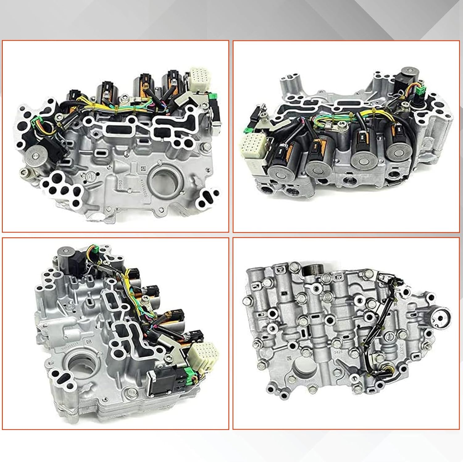 JF015E RE0F11A Transmission Valve Body with Solenoids, CVT Valve Body Transmission Fits for Nissan Sentra Note Versa Chevrolet Suzuki Automotive Replacement Part OE#RE0F11A JF015E