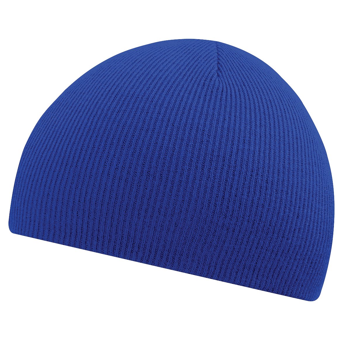 Beechfield Beanie knitted hat, Royal Blue