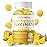 Magnesium Glycinate Gummies 1000mg - Sugar Free Magnesium Potassium Supplement with Vitamin D, B6, CoQ10 for Calm Mood & Sleep Support - 60 Pineapple Gummies -1 Pack