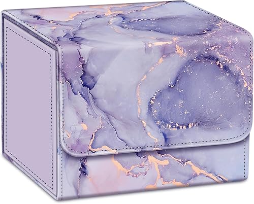 CaseBot Caja de cartas compatible con MTGTCGCCG, funda magnética para tarjetas de juego de gran tamaño que se adapta a más de 180 tarjetas de juego