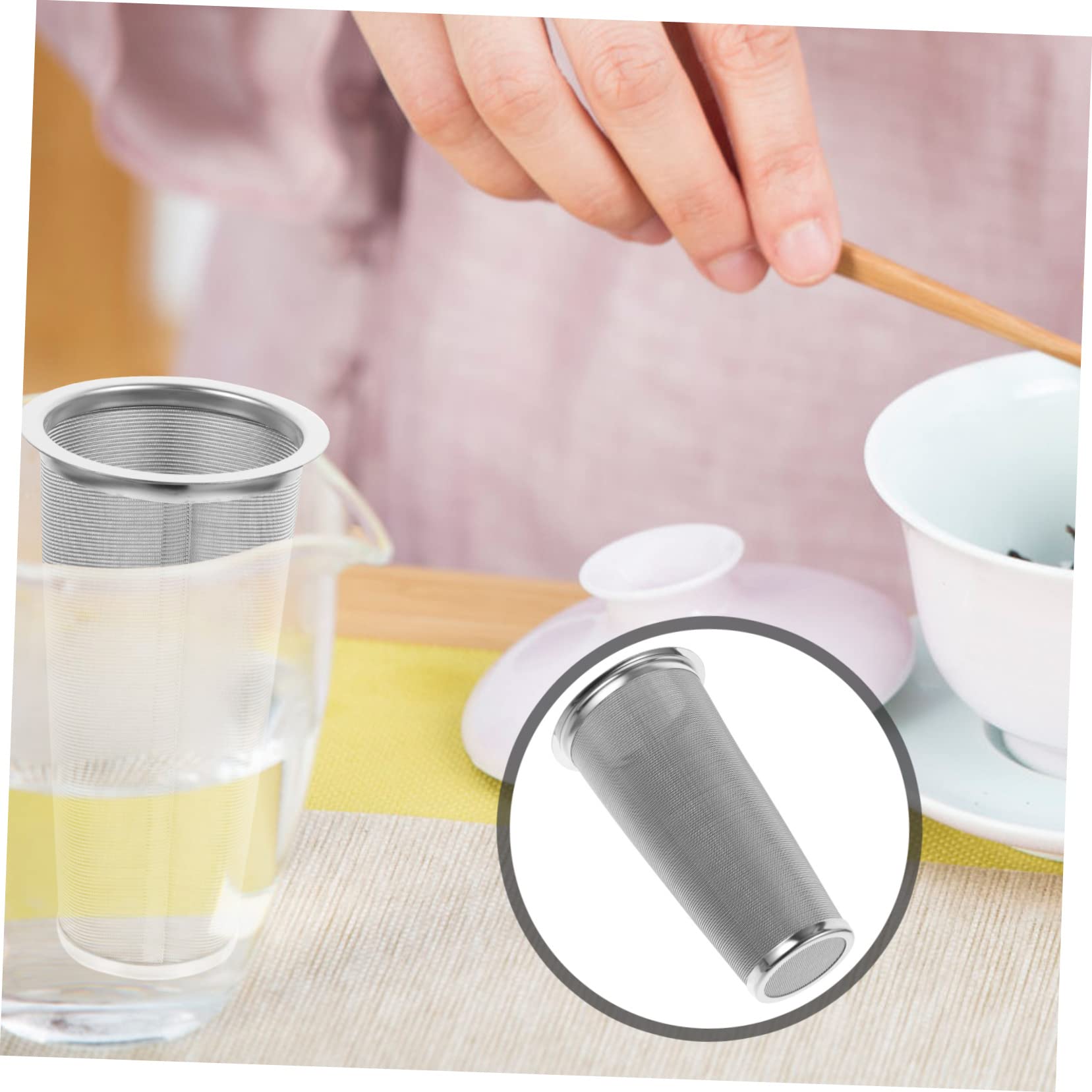 ABOOFAN Lot De 3 Filtres À Thé Réutilisables Infuseurs À Thé Pour Infusion Et Thé Robustes Et Faciles À Utiliser