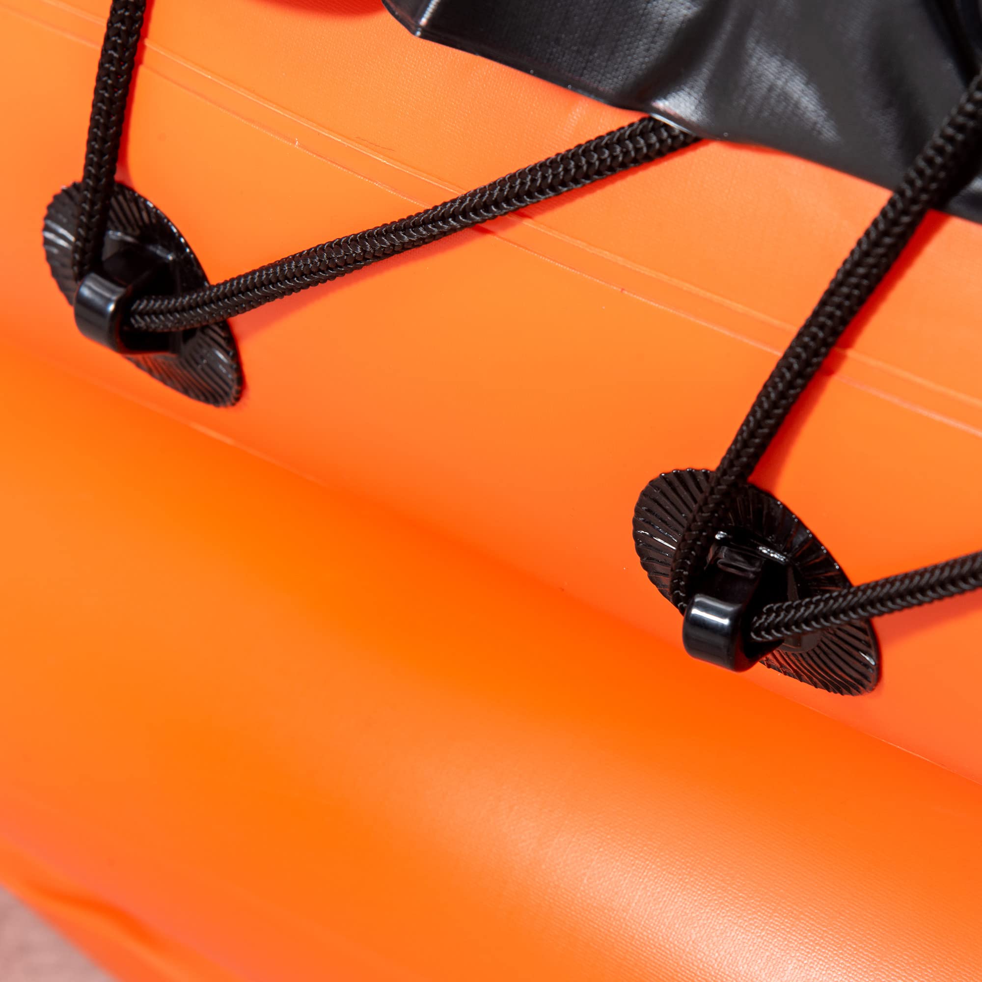 Outsunny Kayak Gonflable pour 2 Personnes avec Pompe à air, rames en Aluminium, Bleu