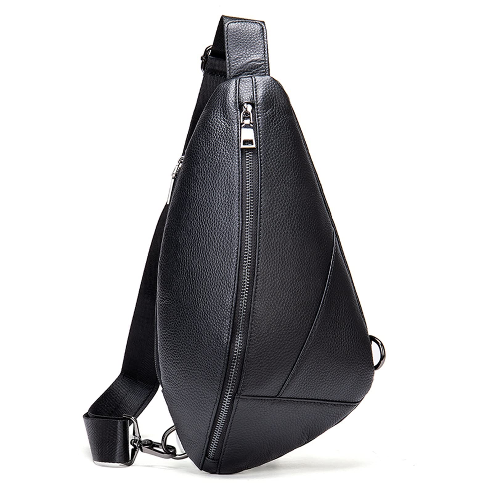 Mochila cruzada impermeable para hombre, mochila diaria, mochila, 1 color, Talla única