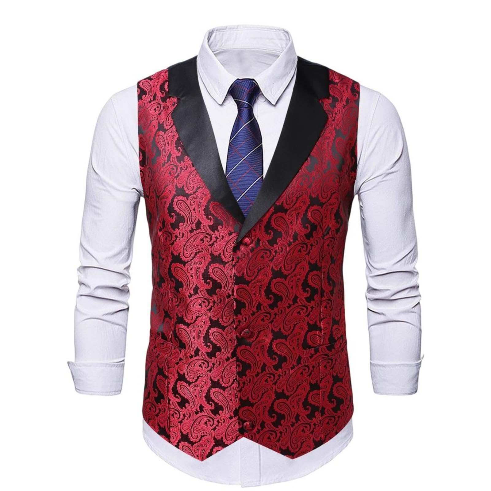 Chaleco de traje de hombre ideal para bodas sofisticadas y eventos de gala 7