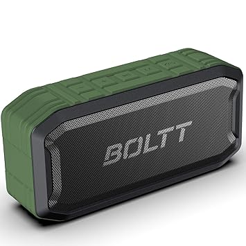 Boltt Fire-Boltt Xplode 1500 Portable Bluetooth Outdoor Speaker, IPX7 Waterproof & Weatherproof with Enhanced Bass (Green), (Model: BS1500)