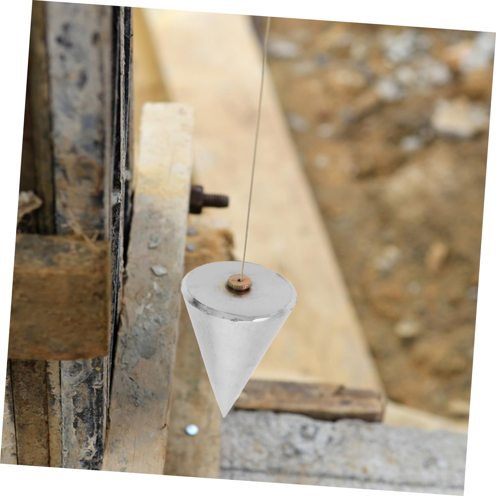 Uonlytech 3piezas Herramienta De Medición Vertical De Plomada Para Construcción Cuerda De Medición Colgante Para Albañilería y Carpintería