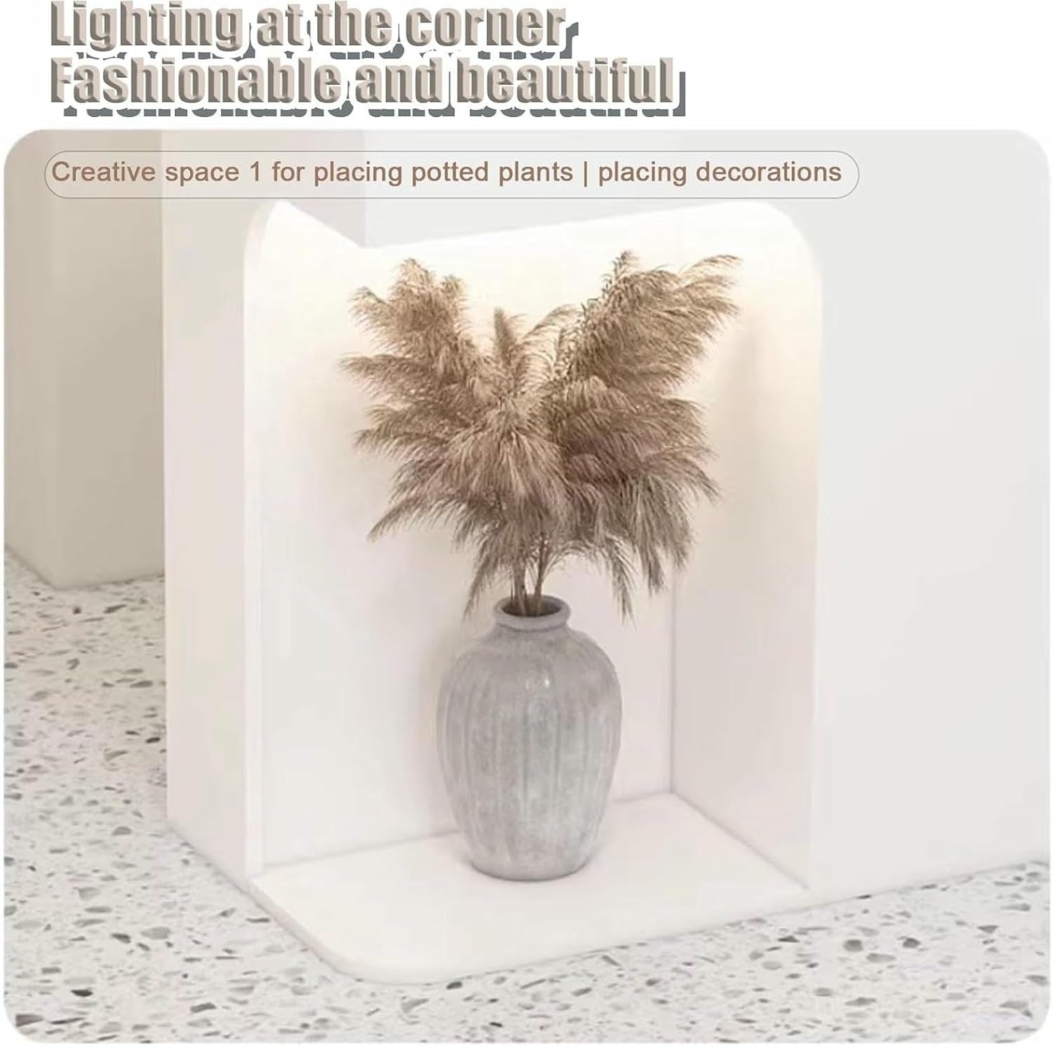 オープンフロントデスク受付、カウンター付きモダン受付デスク