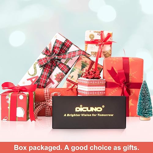 Miniatura 7 de DiCUNO Cinta métrica suave de 1.5 metros, 60 pulgadas con sistema retráctil para medir tela, cuerpo