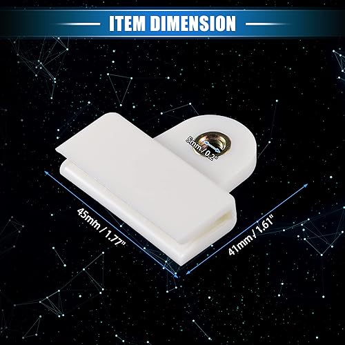 Miniatura 6 de 2 clips de retención de canal de vidrio para puerta de ventana, 1.77 x 1.61 x 0.35 pulgadas, clip de marco universal para automóvil, camión,